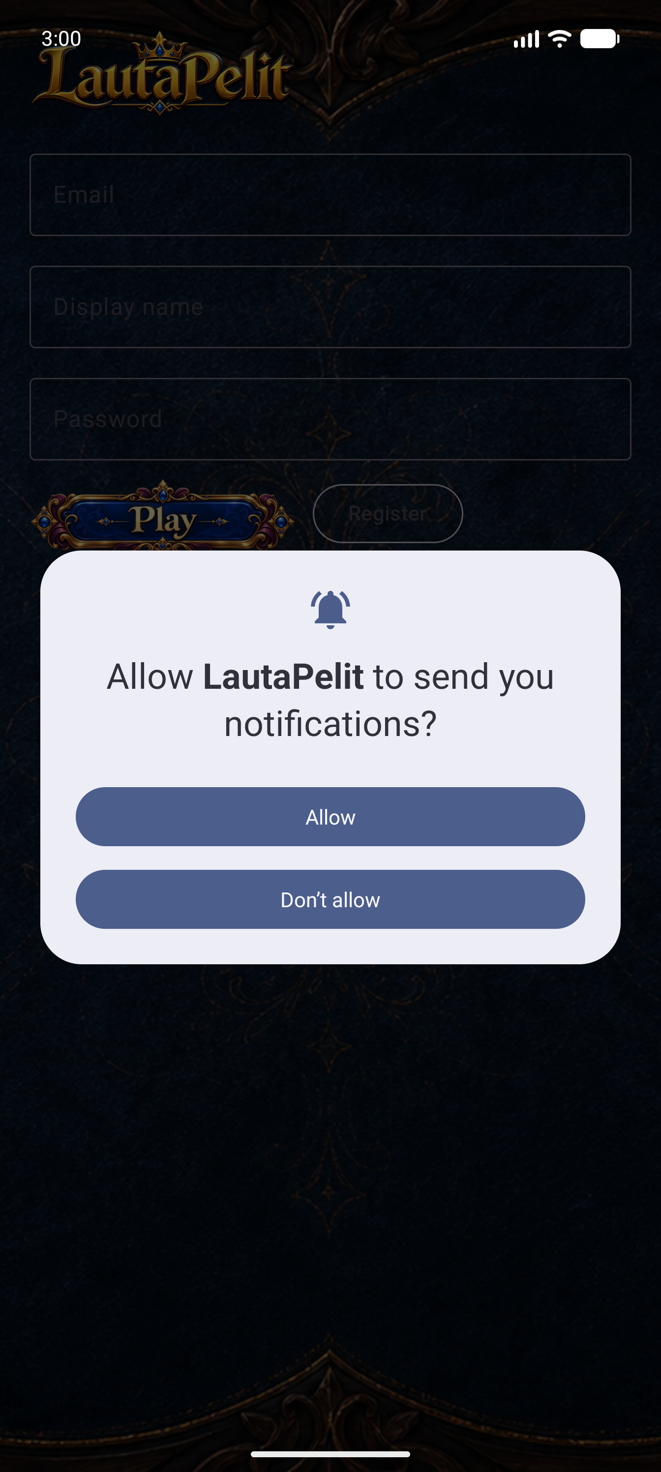 LautaPelit app screenshot