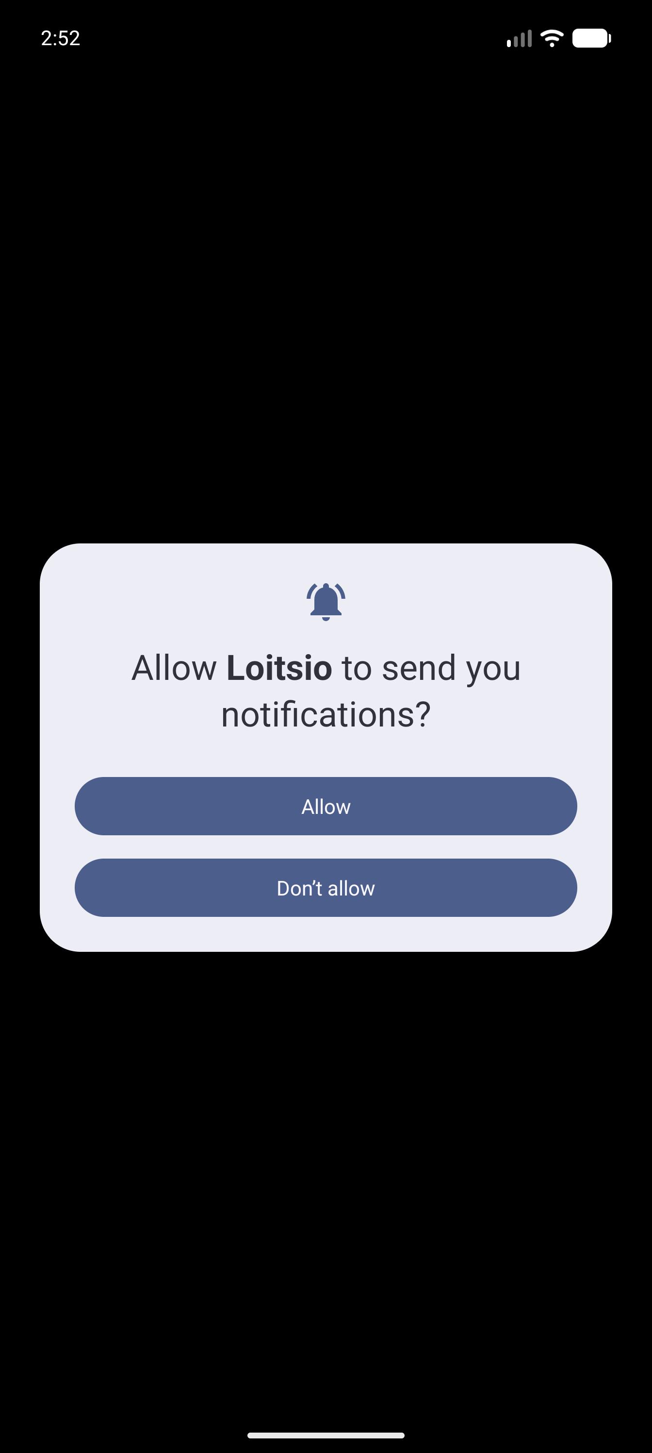 Loitsio app screenshot
