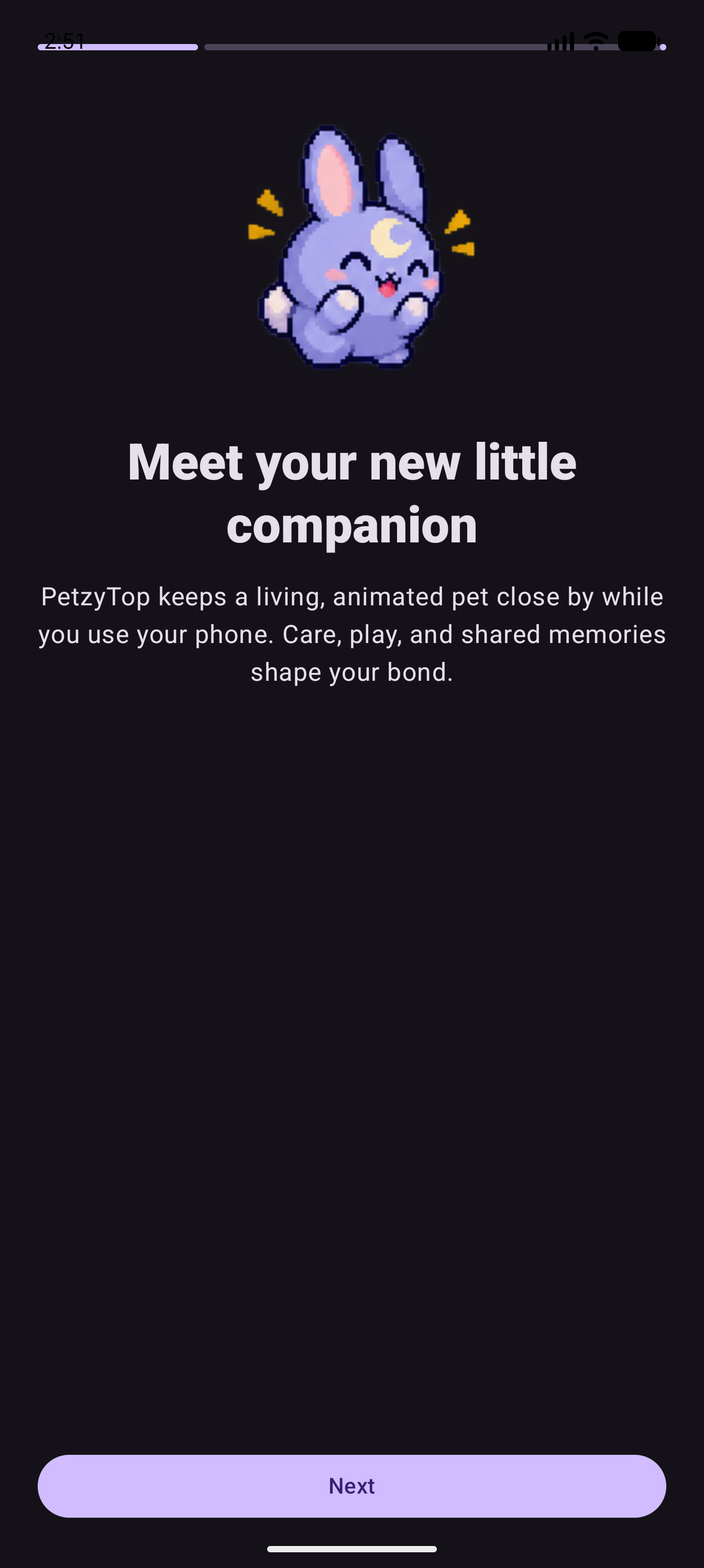 PetzyTop app screenshot