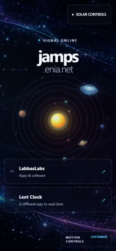 jamps.enia.net - mobile preview